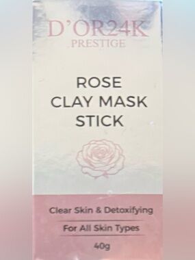 D’OR24K Rose Clay Mask Stick